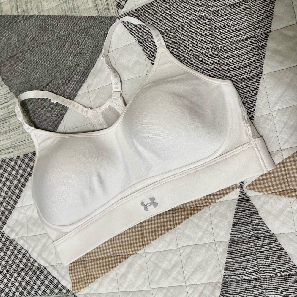 Under Armour White Sports Bra Intimates & Sleepwear